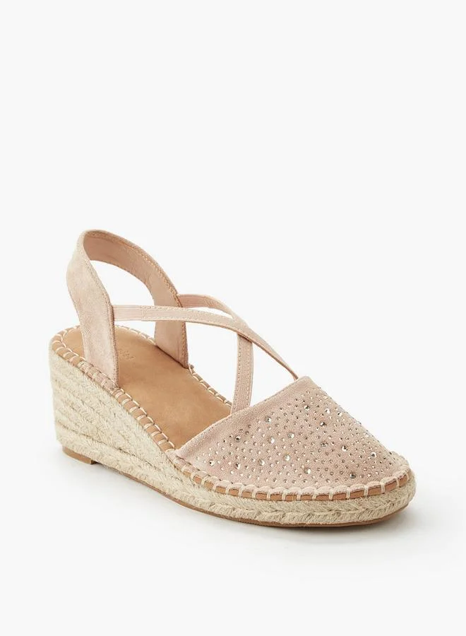ببرمنة Women Wedge Heel Espadrille Sandals